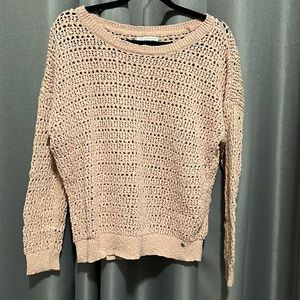 Pink American Eagle outfitters pull over sweater